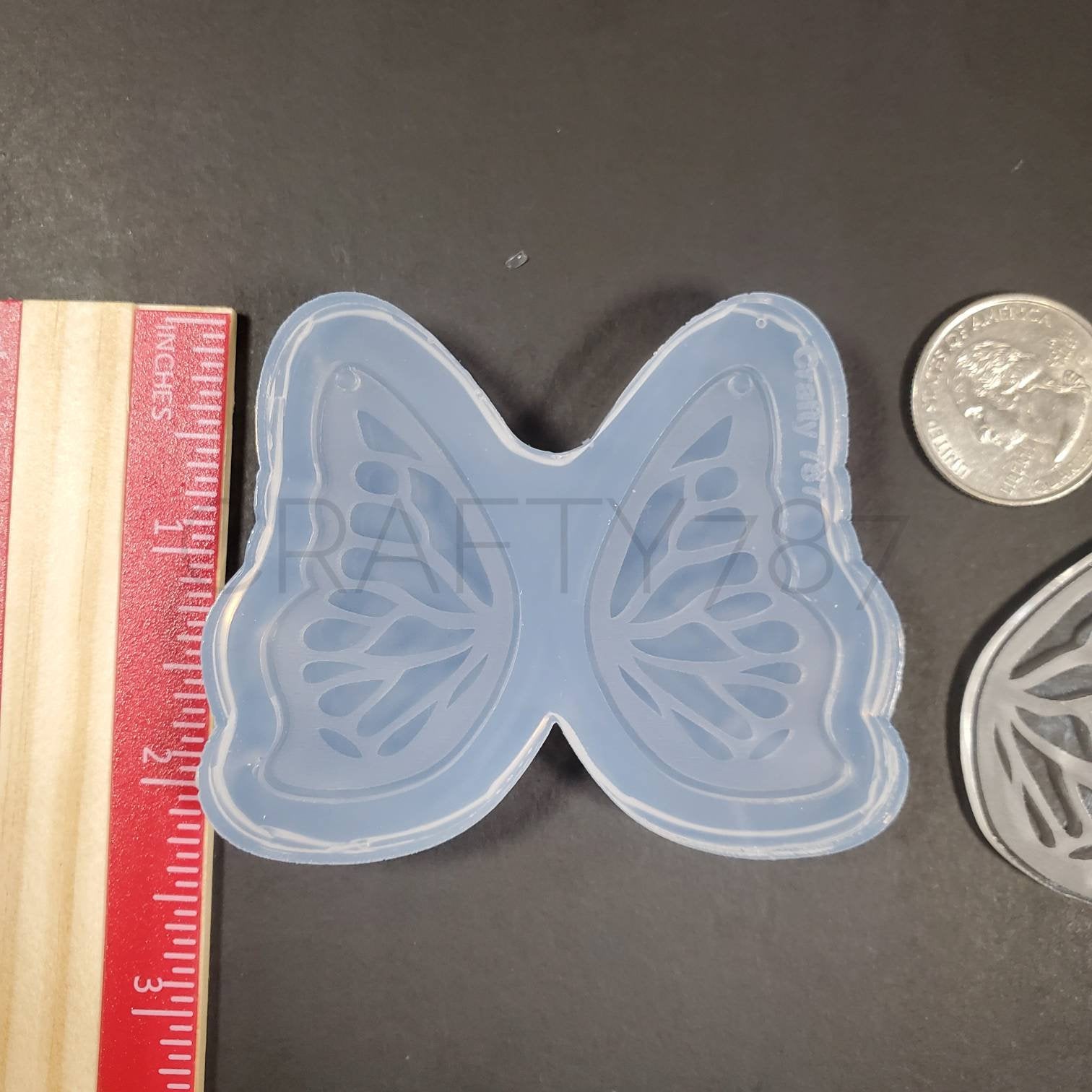Butterfly Dangle Earring Silicone Mold (C12)