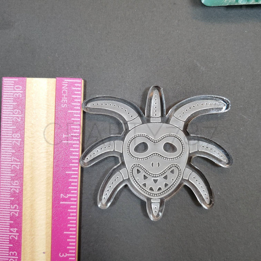 Vejigantes Silicone Mold Straw Topper | Keychain | Magnet (D11)