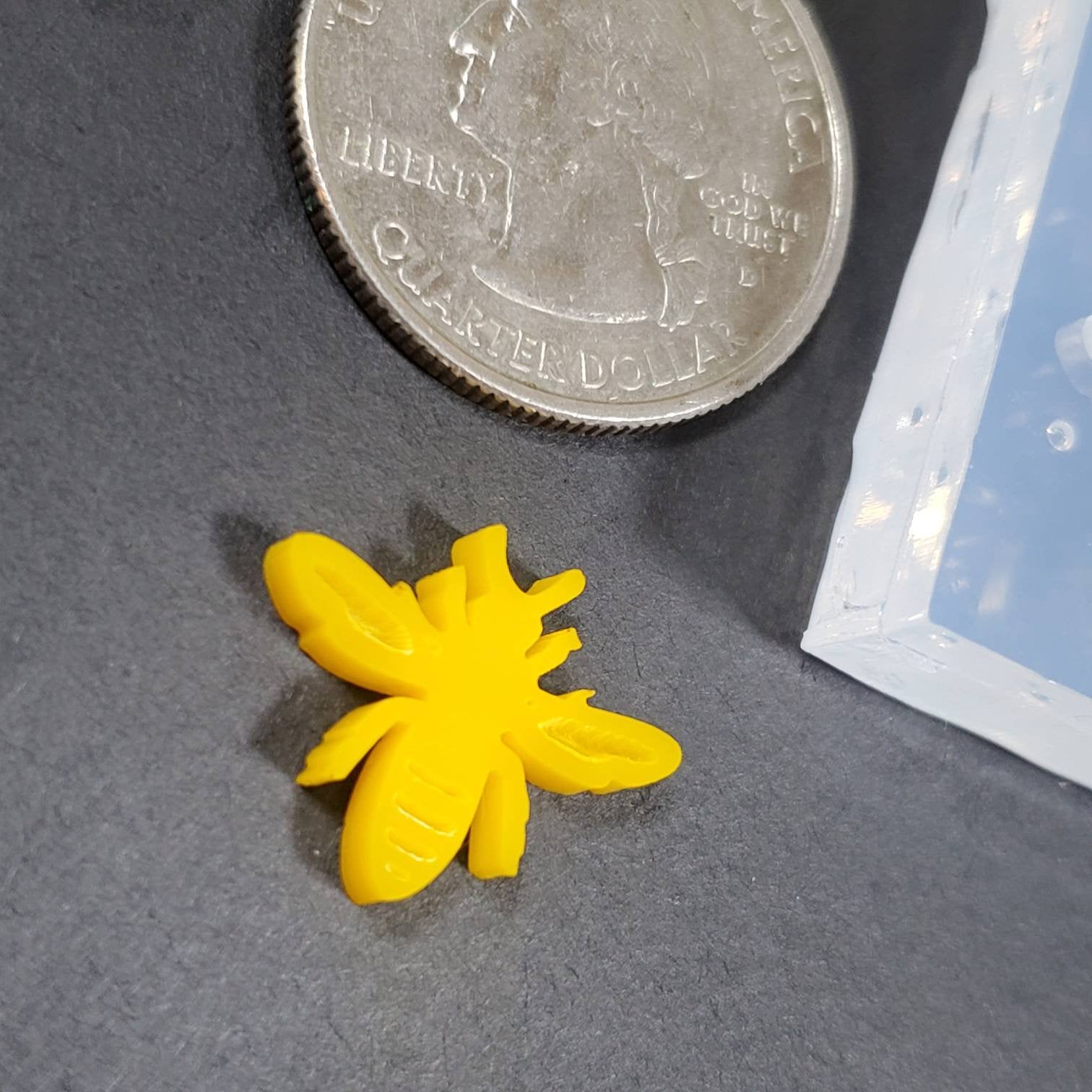 Honey Bee Stud Earring Silicone Mold(A11)