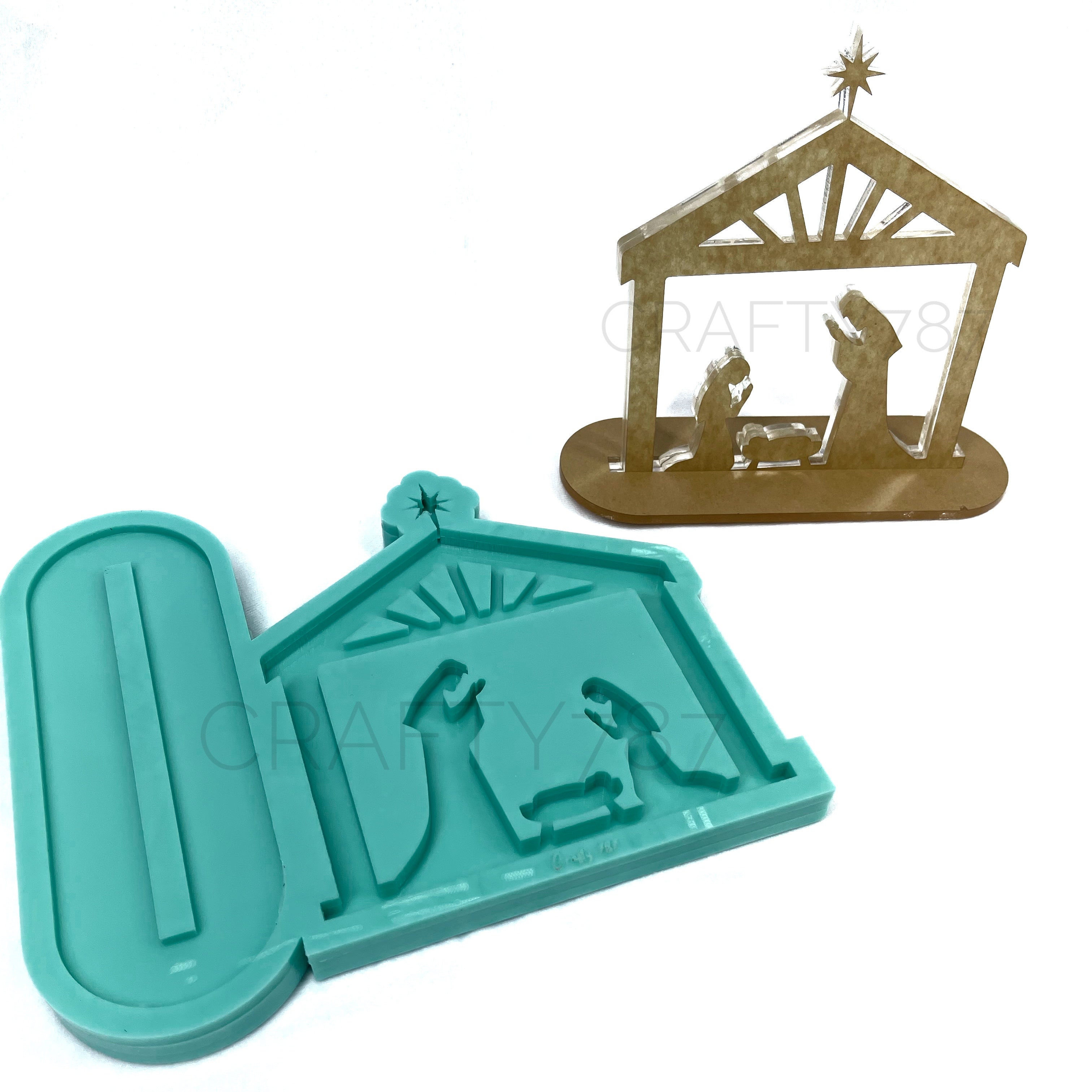 PREORDER Nativity Stand Mold  (Read details)