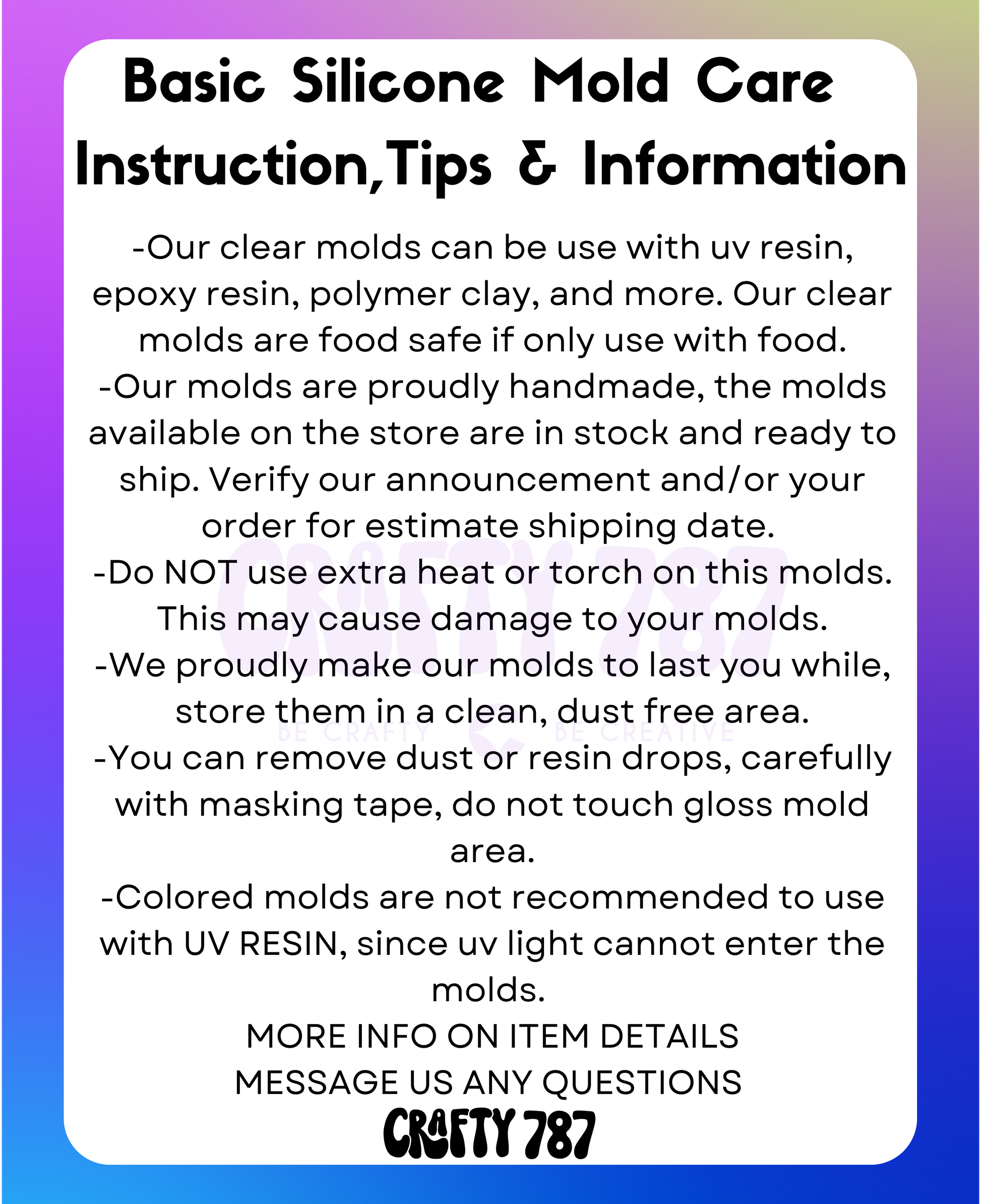 Paint Palette Silicone Mold (A1)