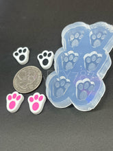 Load image into Gallery viewer, Bunny Paws Studs/Bits Silicone Mold (A3)
