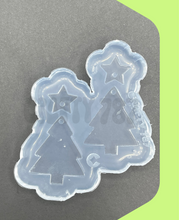 Load image into Gallery viewer, Christmas Tree Earring Mold (small version) (C14)
