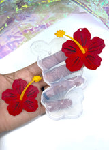 Load image into Gallery viewer, Hibiscus XL Flor de Maga Dangle Silicone Mold(C5)
