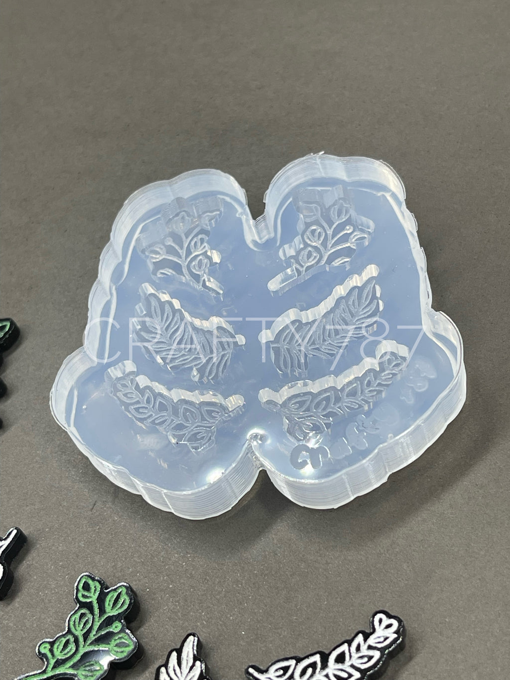 Leaves Earring Crawlers Silicone Mold (B13)