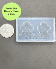 Load image into Gallery viewer, Gingerbread Cookie Silicone Mold, Resin Mold (B13)
