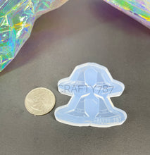 Load image into Gallery viewer, Witch Hat Stud Silicone Mold(A8)
