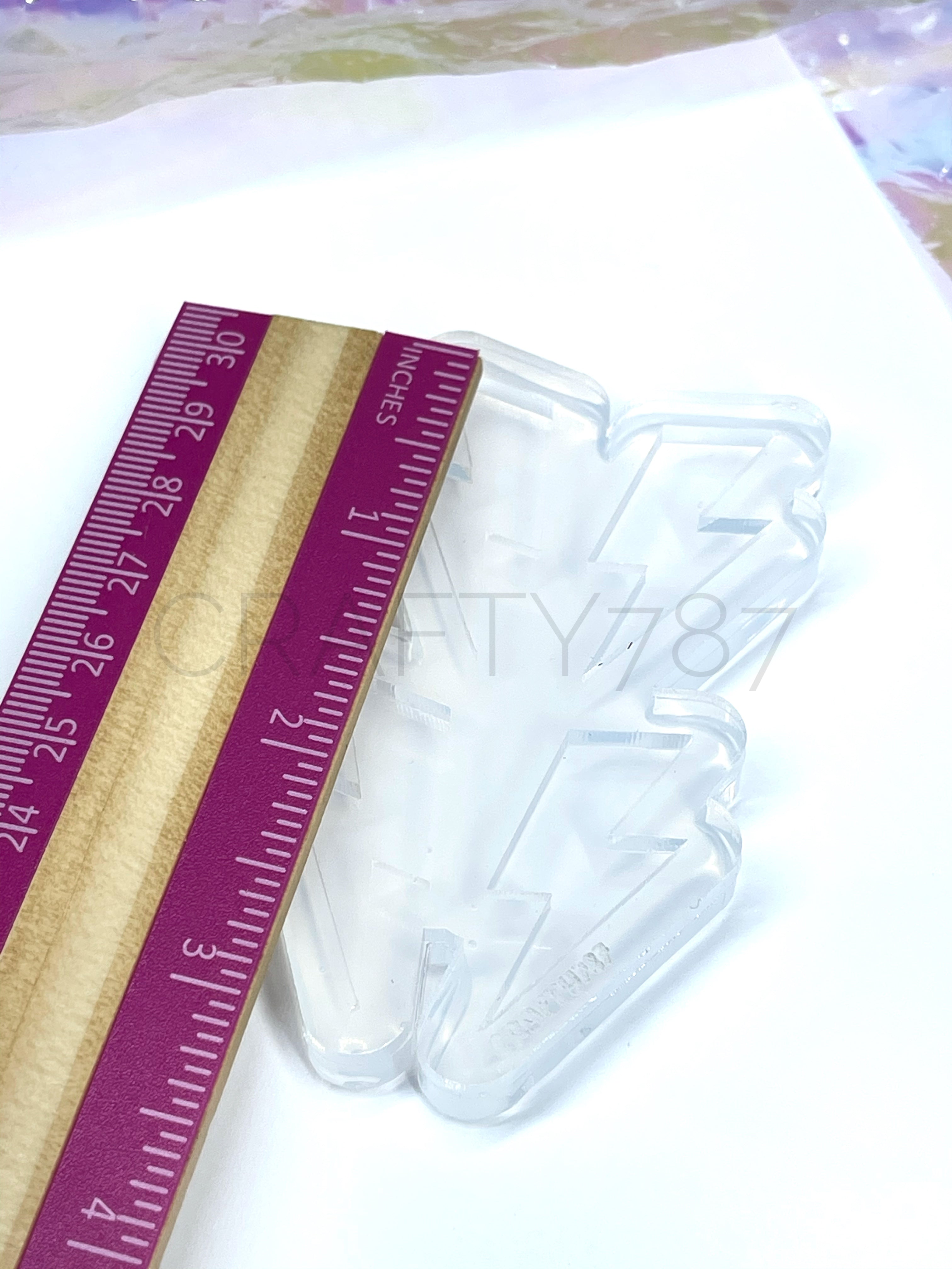 Large Bolts Studs Silicone Mold Rayos Large(B9)