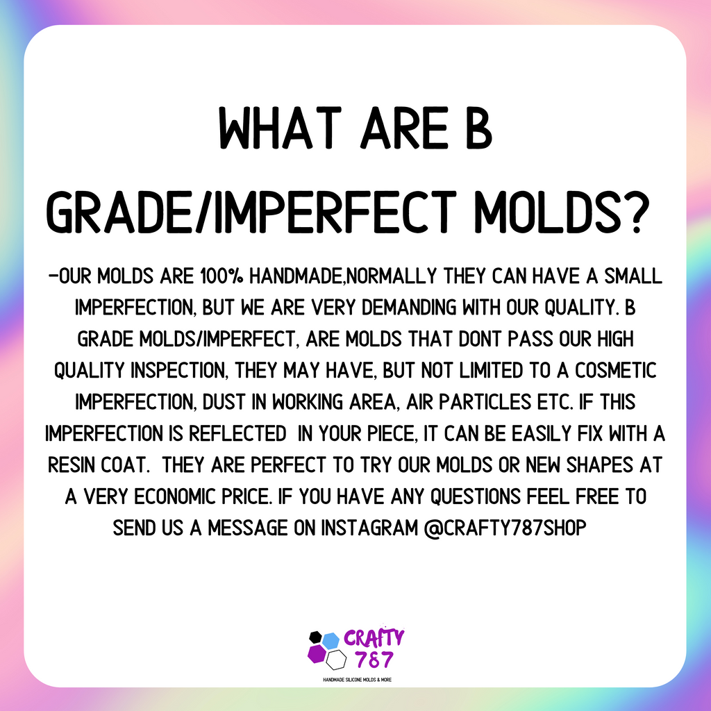 Dangle Earring B Grade/Imperfect Molds