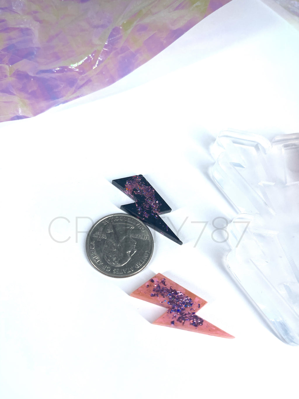 Large Bolts Studs Silicone Mold Rayos Large(B9)