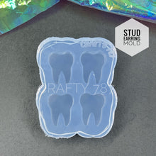 Load image into Gallery viewer, Tooth Stud Earring Mold(B10)
