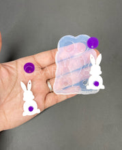 Load image into Gallery viewer, Bunny Dangle Earring Silicone Mold Layer (D5)
