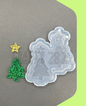 Load image into Gallery viewer, Christmas Tree Earring Mold (small version) (C14)
