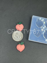 Load image into Gallery viewer, Peach Stud Earring Silicone Mold (D4)
