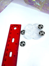 Load image into Gallery viewer, Soccer Ball Stud Earring Silicone Mold(A6)
