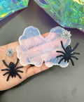 Spider Dangle Earring + Spider Web Silicone Mold(C4)