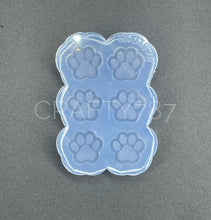 Load image into Gallery viewer, Paw Studs Earring Silicone Mold 14mm(A3)
