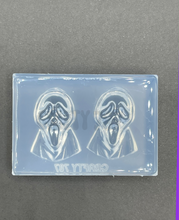 Load image into Gallery viewer, Scream Spooky Face Silicone Mold (A14)
