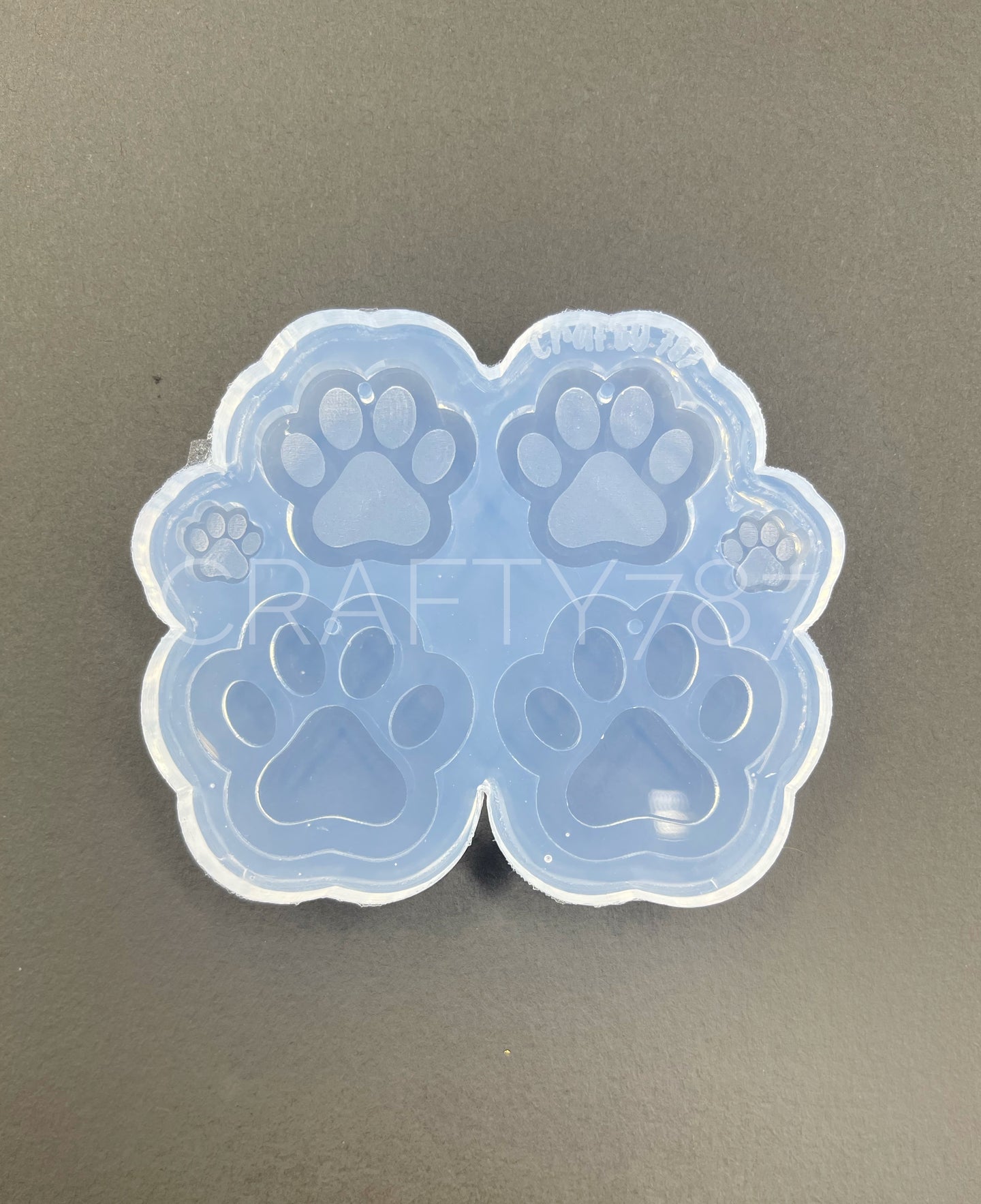 Paw Dangle Layer Earring Silicone Mold(D4)