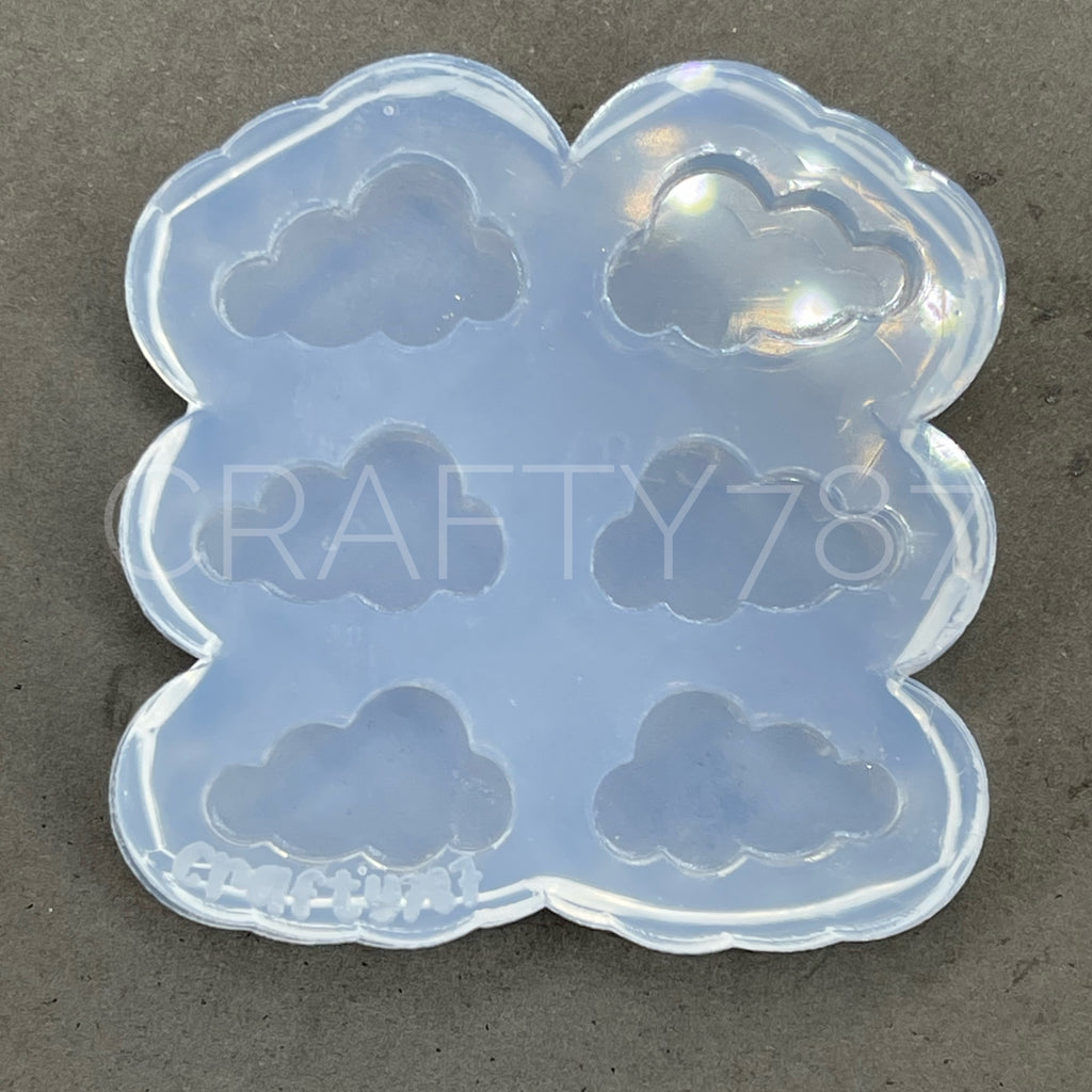 Cloud stud Silicone Mold style 2(B10)