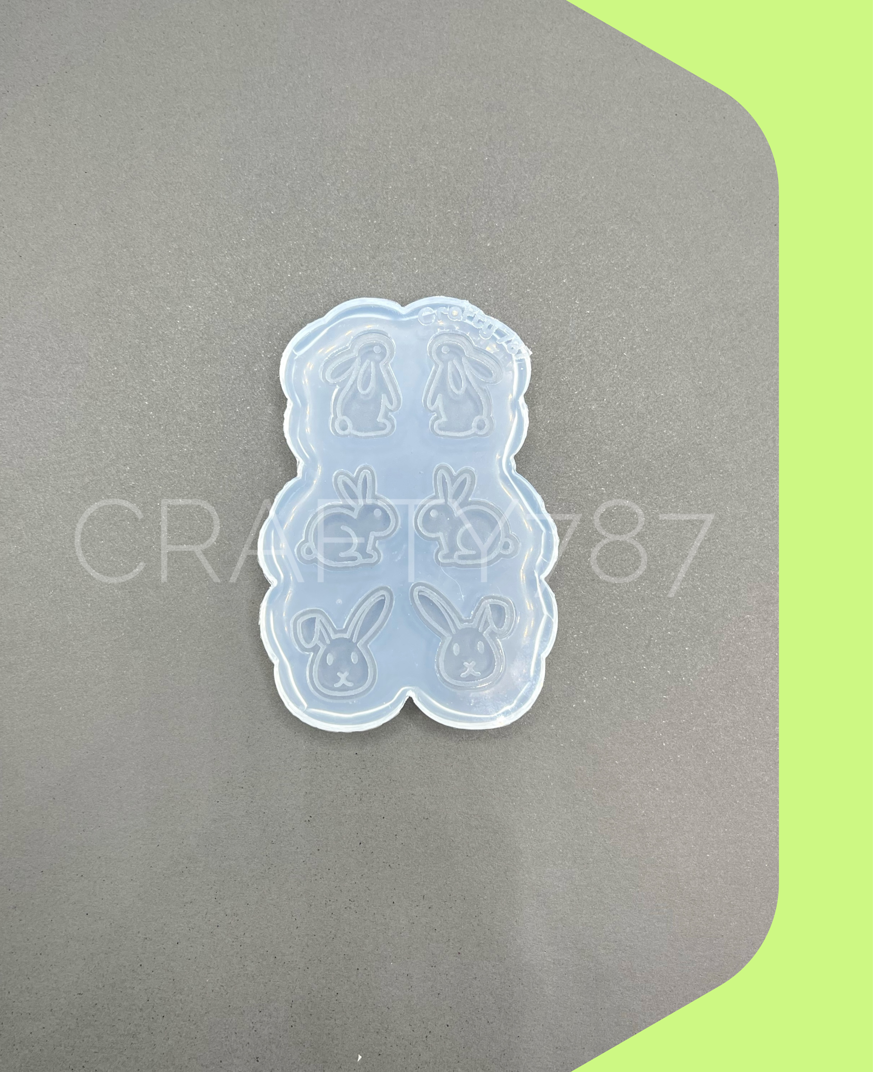 Bunny pallet Silicone Mold (A14)