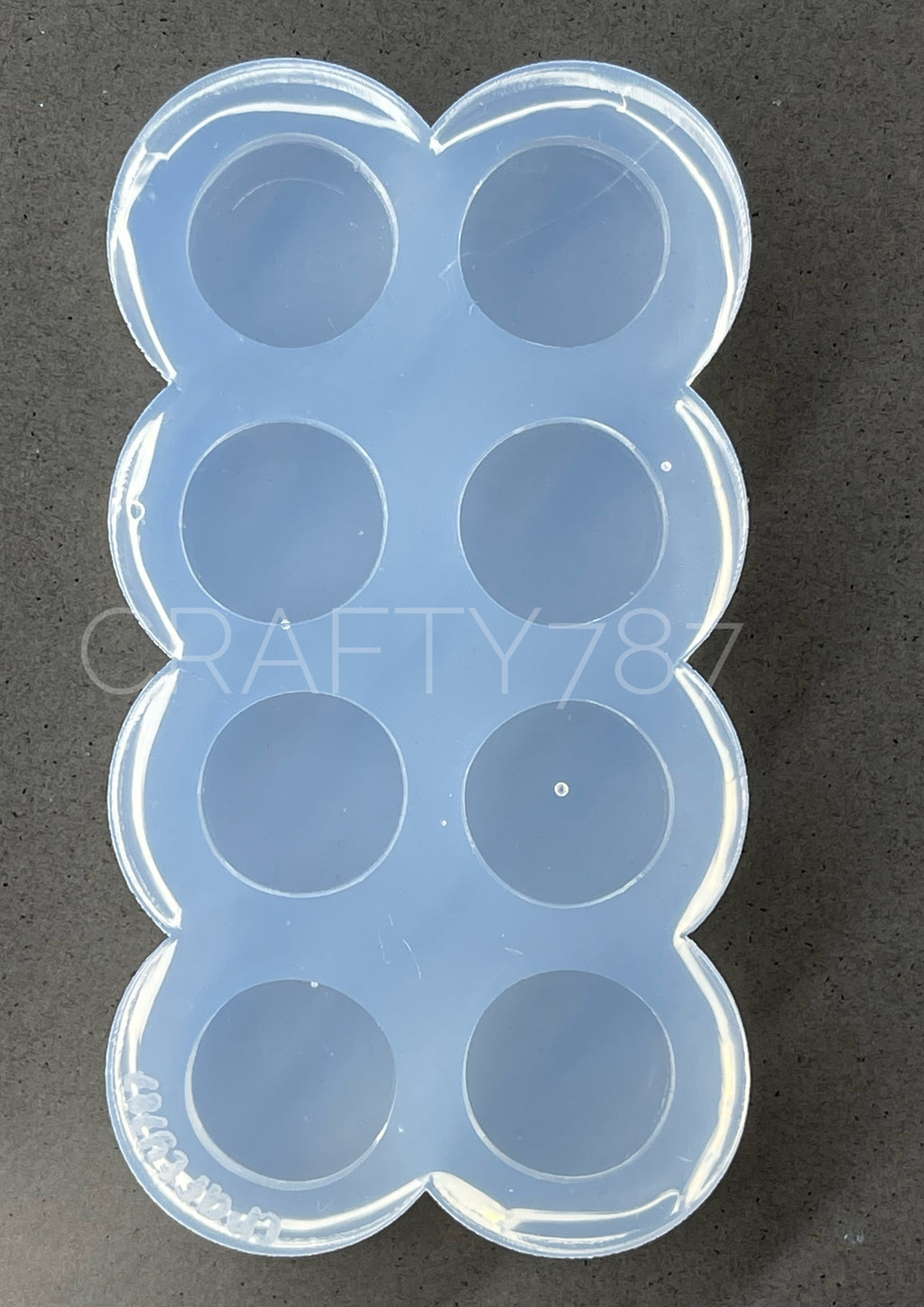 Circle 14mm Stud Earring Silicone Mold.    (A2)