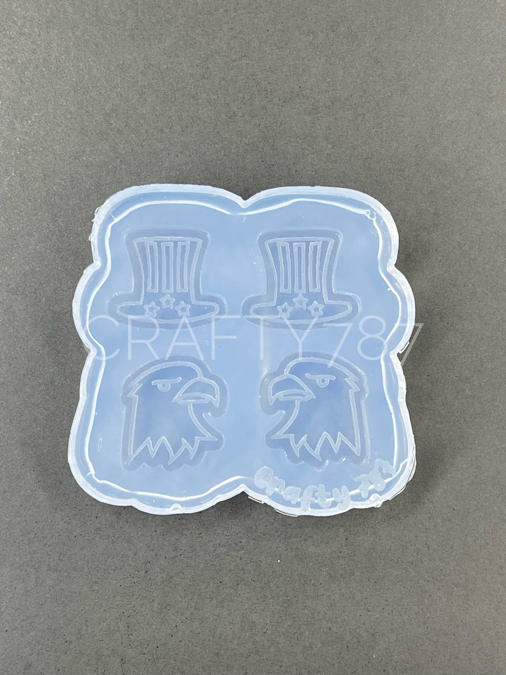 Eagle USA Stud Earring Silicone Mold (B13)