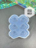 Santa Hat Stud Earring Mold(B9)
