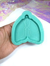 Load image into Gallery viewer, Lung/Pulmón Keychain Silicone Mold (D10)
