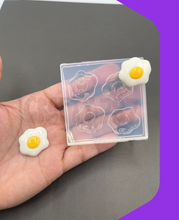 Load image into Gallery viewer, Fried Egg Silicone Mold, Resin Earring Mold (A14)
