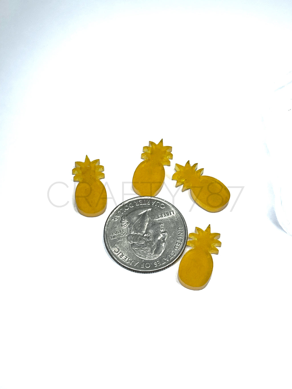 Pineapple Piña Stud Earring Silicone Mold Mid size (B6)