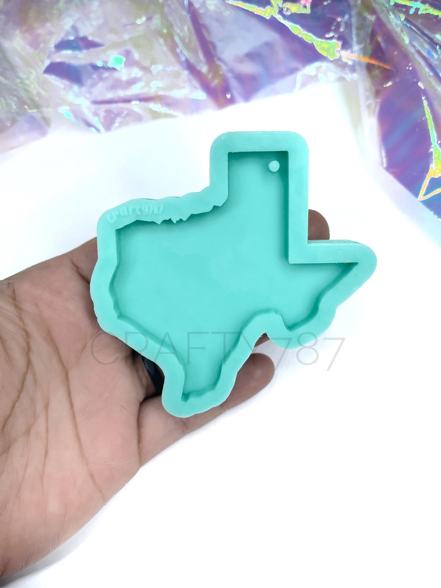 Texas Keychain Silicone Mold