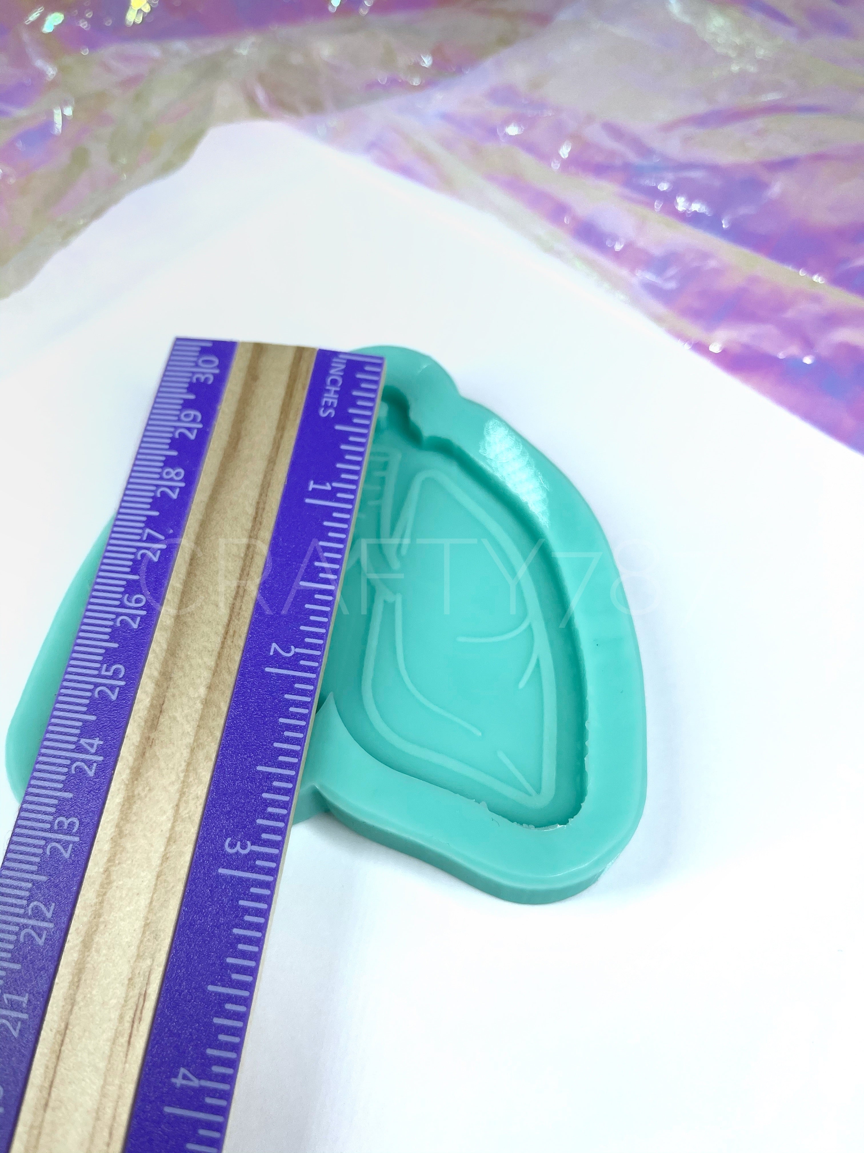 Lung/Pulmón Keychain Silicone Mold (D10)