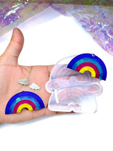 Load image into Gallery viewer, Rainbow Dangle Layered + Cloud Stud Earring Silicone Mold (C10)
