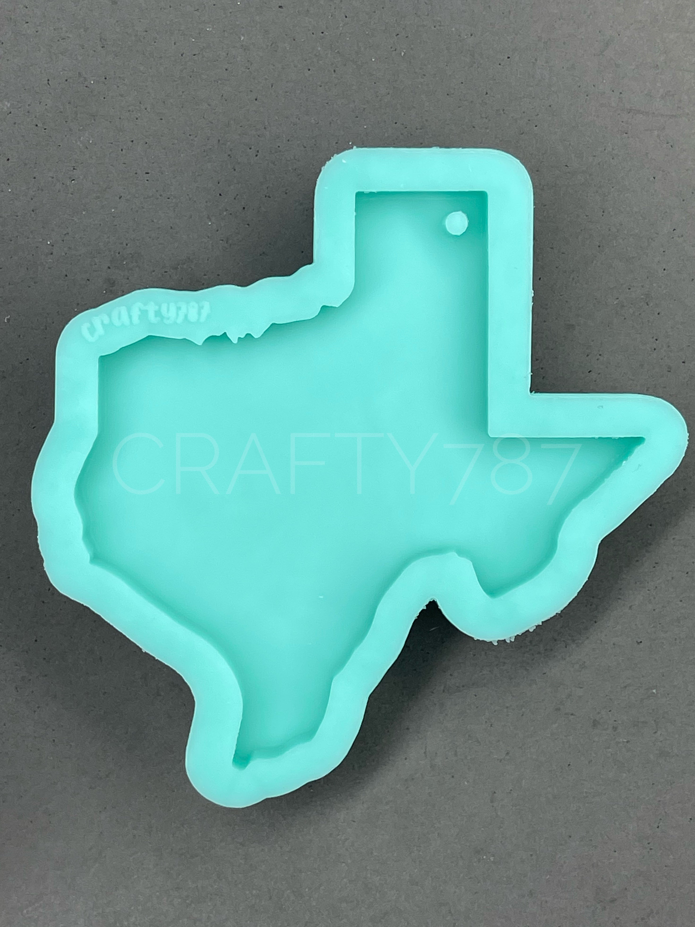 Texas Keychain Silicone Mold