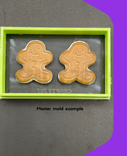 Load image into Gallery viewer, Gingerbread Cookie Silicone Mold, Resin Mold (B13)
