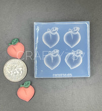 Load image into Gallery viewer, Peach Stud Earring Silicone Mold (D4)
