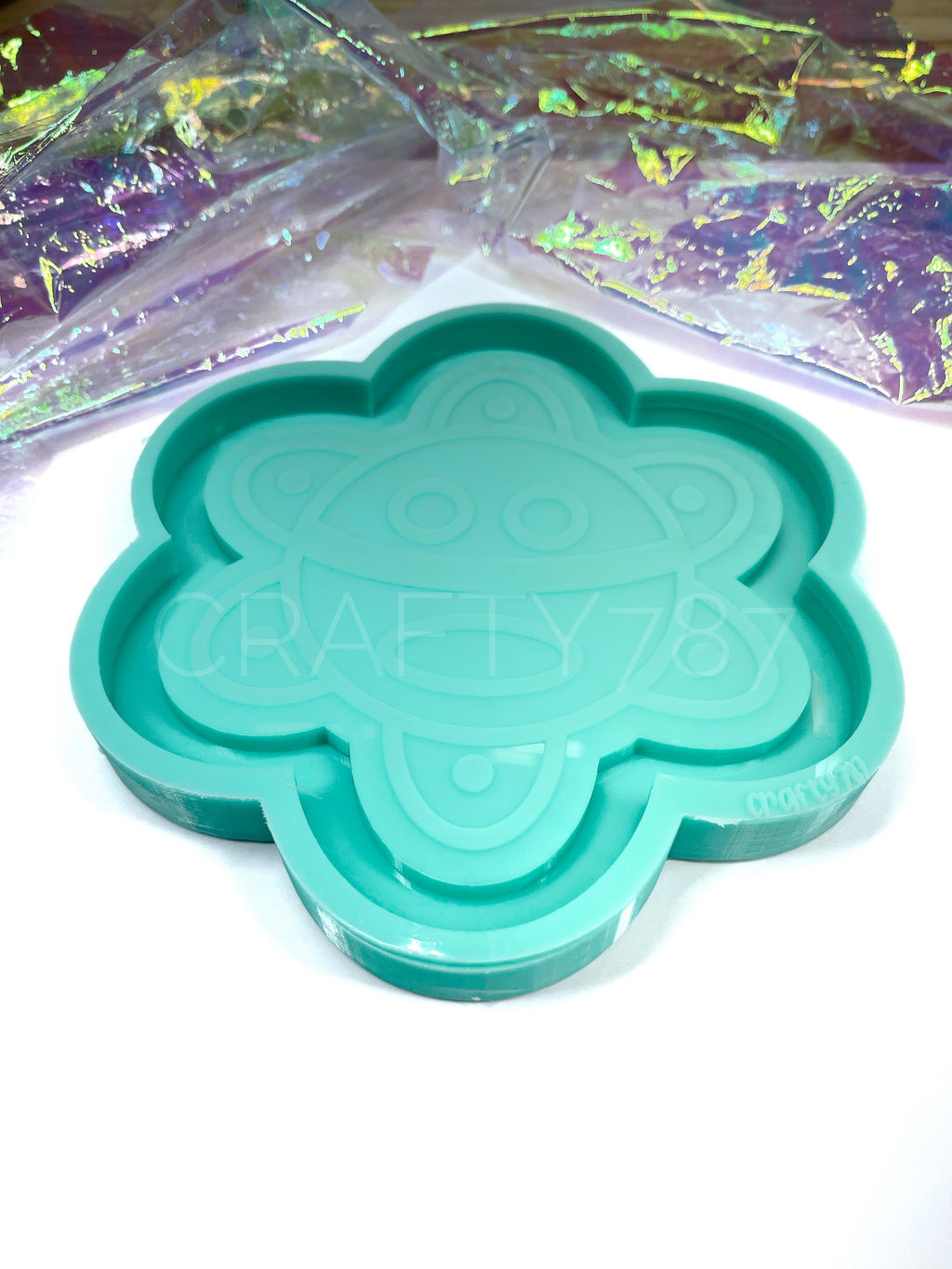 Taino Sun Tray/Coaster Silicone Mold (D6)