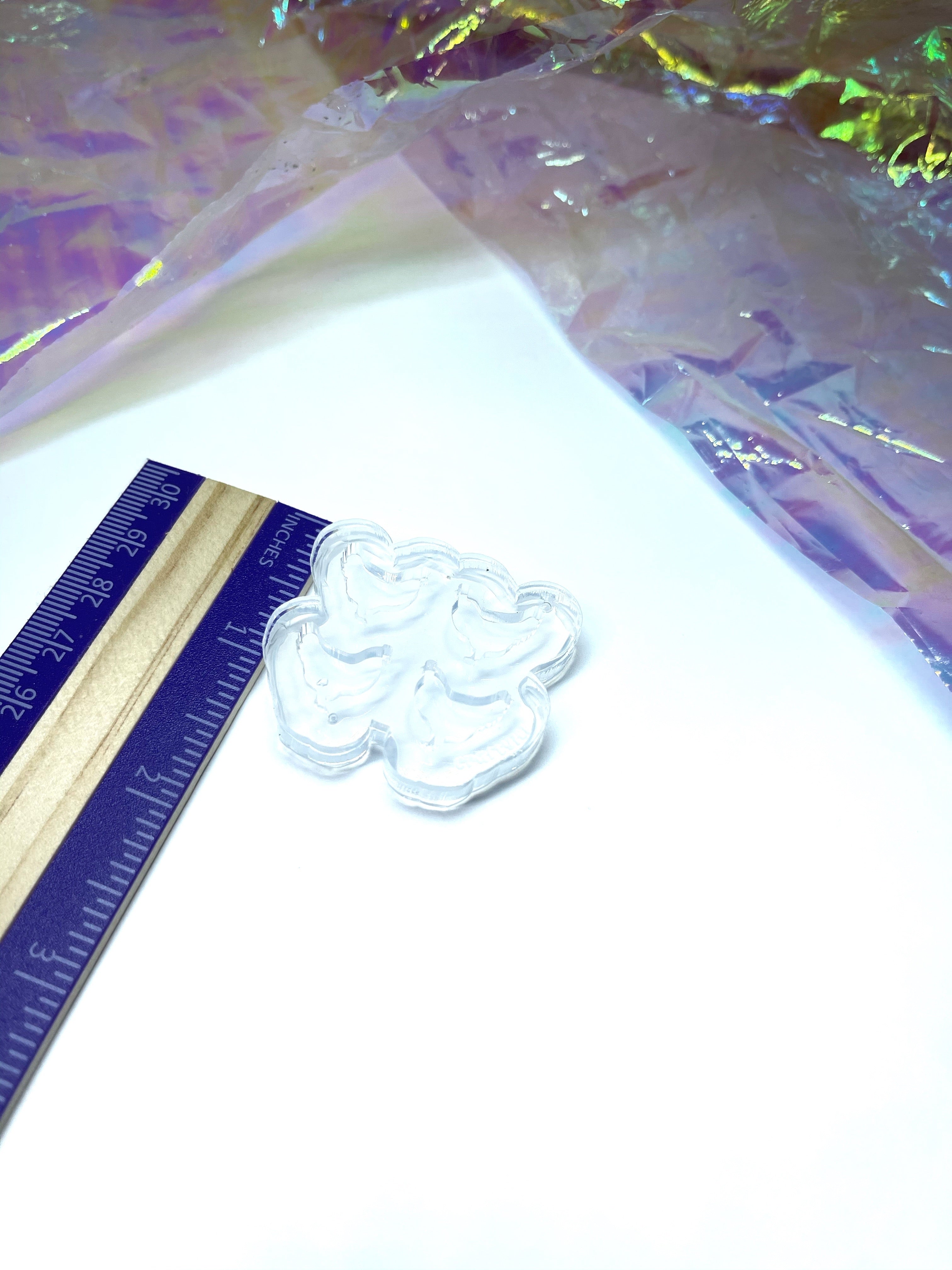 Chicken Earring Stud Silicone Mold(A7)