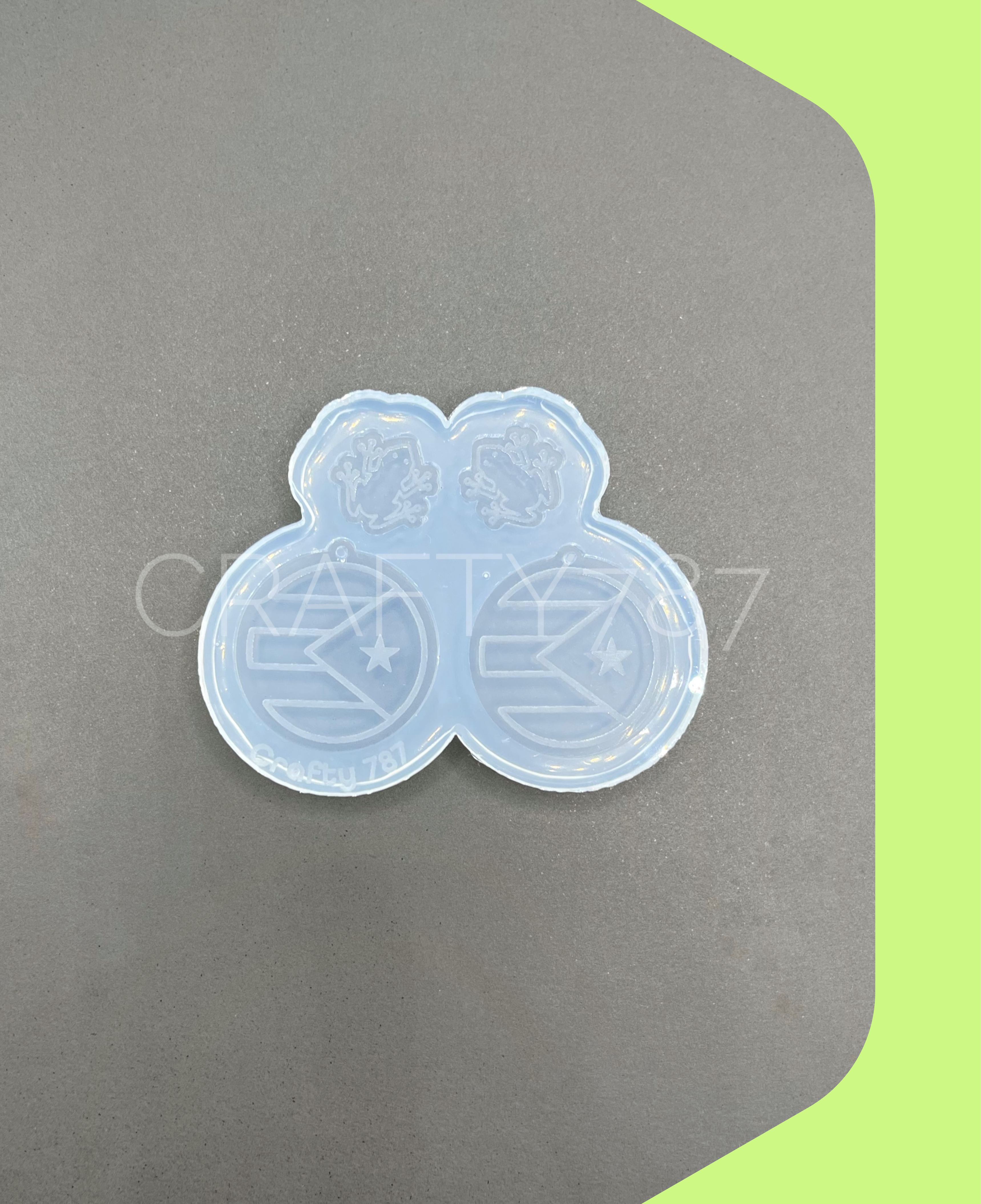 Puerto Rico Silicone Mold Flag, Bandera (C14)