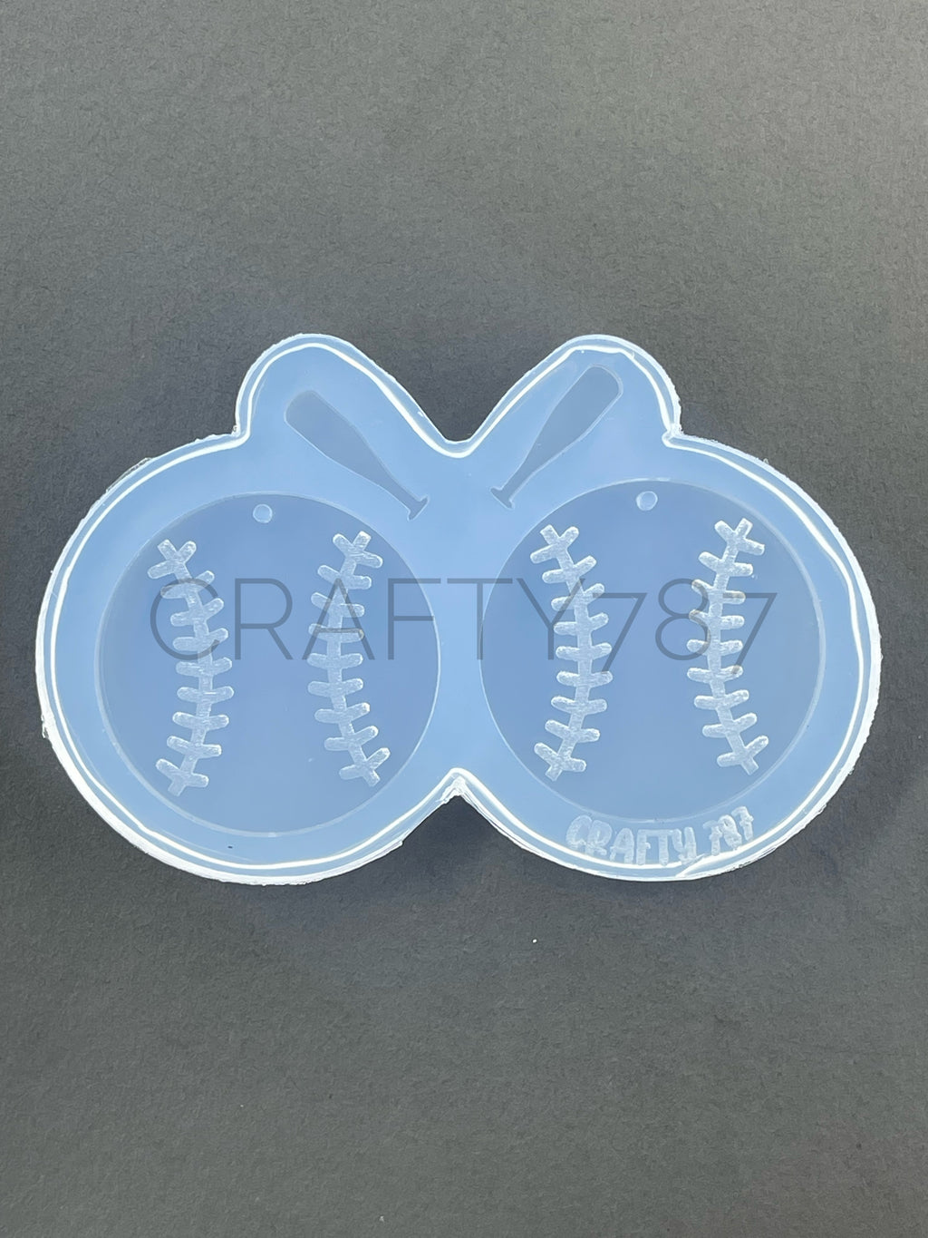Baseball Dangle Earring Mold (D5)