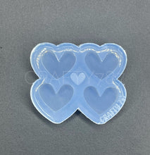 Load image into Gallery viewer, Heart Stud Earring Silicone Mold (A3)
