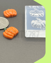 Load image into Gallery viewer, Pumpkin 3D Silicone Mold, Resin Earring Mold(A14)
