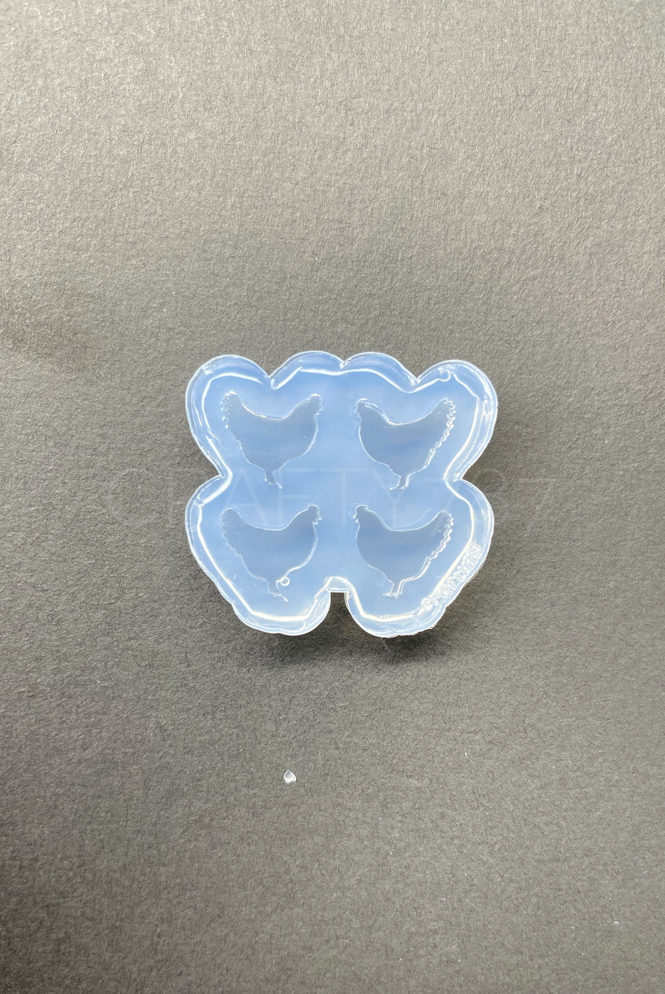 Chicken Earring Stud Silicone Mold(A7)