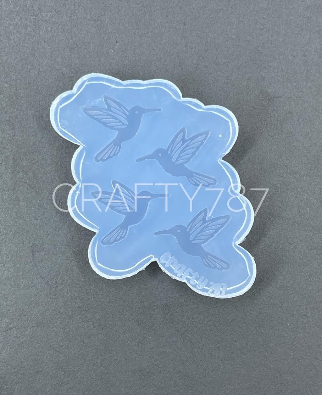 Hummingbird Stud Earring Silicone Mold Pica Flor (C11)