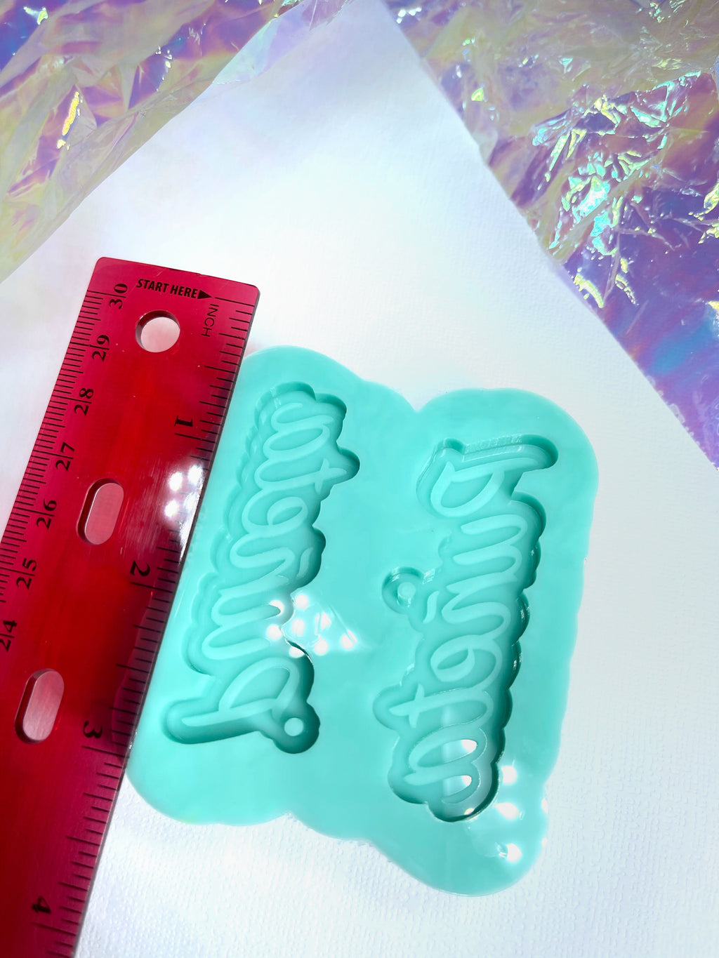 Puñeta Keychain Silicone Mold (D9)