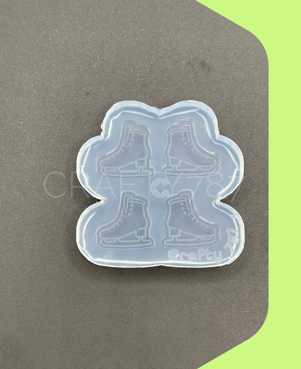 Ice Skates Silicone Mold