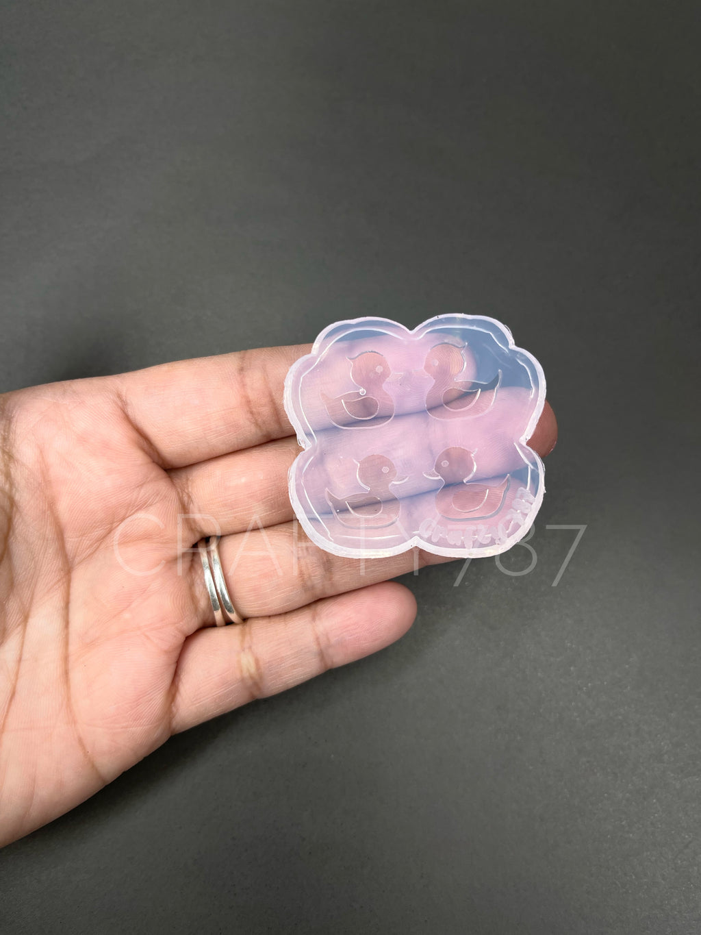 Rubber Duck Stud Earring Silicone Mold (B13)