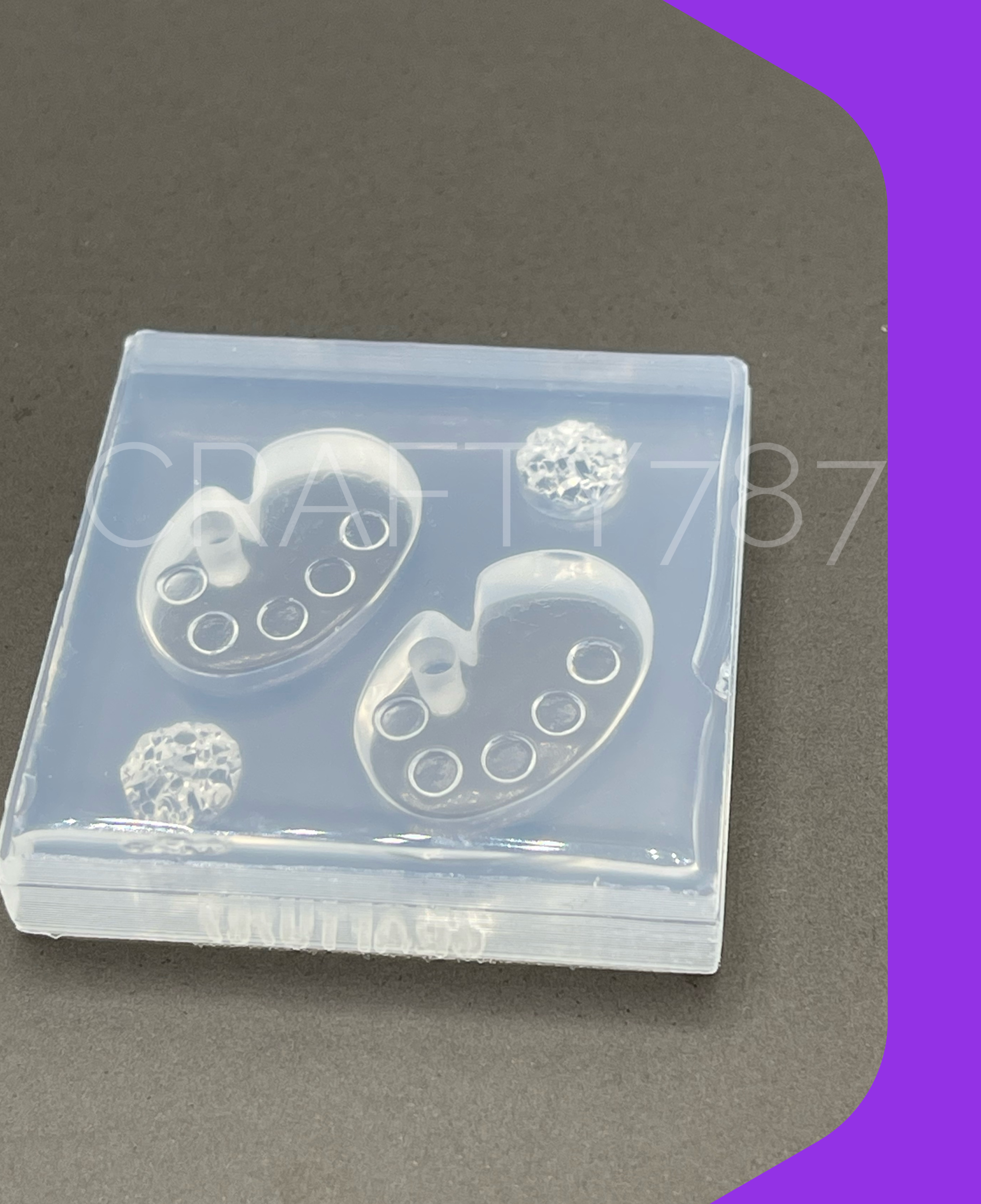 Paint Palette Silicone Mold (A1)
