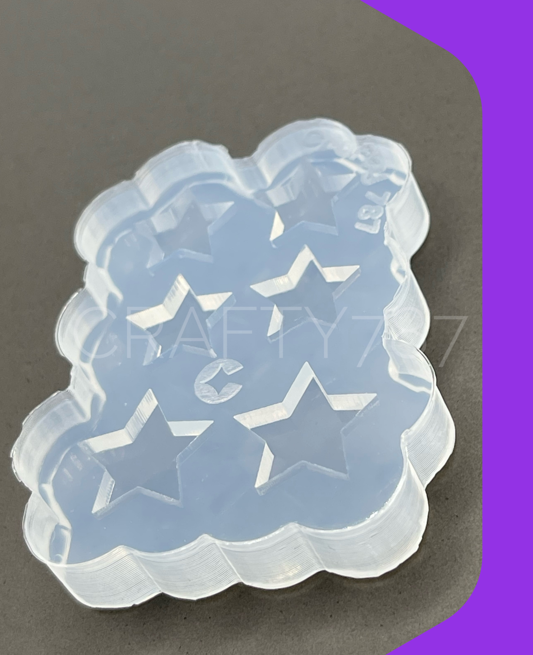 Star Studs Silicone Mold